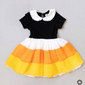 Taylor Joelle Girl’s Candy Corn Dress nwt size 10